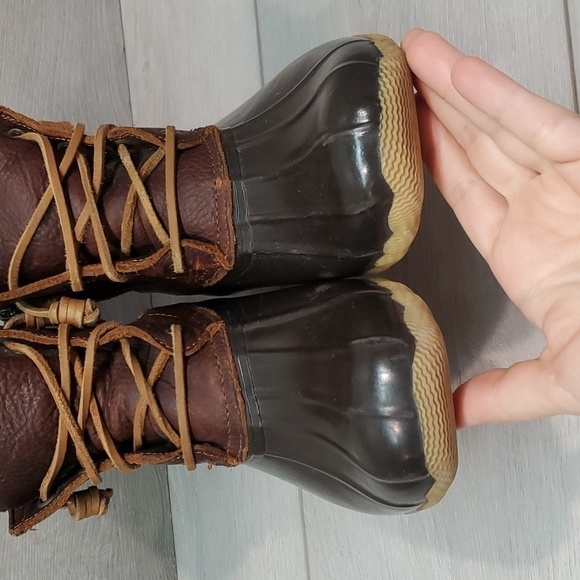 Sperry Womens Saltwater Duck Rubber Waterproof Boots shoes sz 7 - Picture 5 of 11
